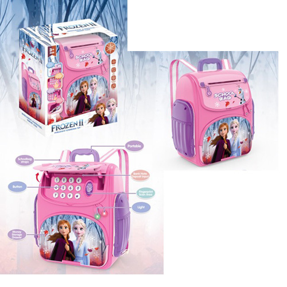 Дитячий рюкзак – сейф з кодовим замком, купюроприймачем та відбитком пальця - мініатюра 7