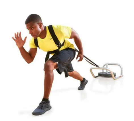 Спортивні ремені – упряжка для спорту Fitness Sled Harness ∙ Фітнес ремінь для силових тренувань - мініатюра 4