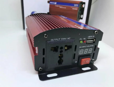 Інвертор перетворювач напруги Power Inverter 12-220V, 500W - мініатюра 2