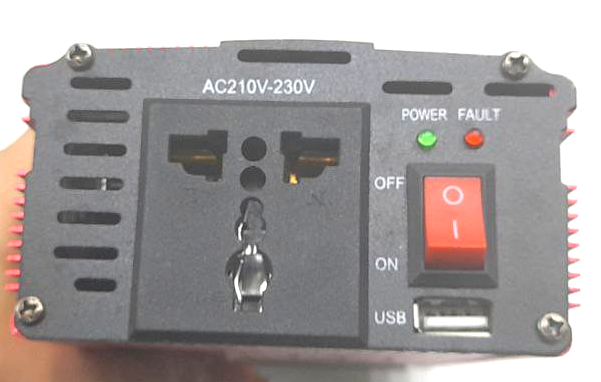 Інвертор перетворювач напруги Power Inverter 12-220V, 500W - мініатюра 3