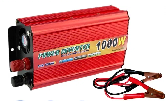 Інвертор перетворювач напруги Power Inverter 12-220V, 1000W