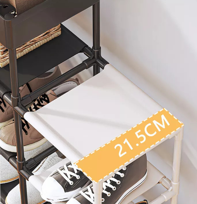 Багатофункціональна полиця - органайзер для взуття ∙ Стелаж – трансформер на 16 пар взуття - мініатюра 5