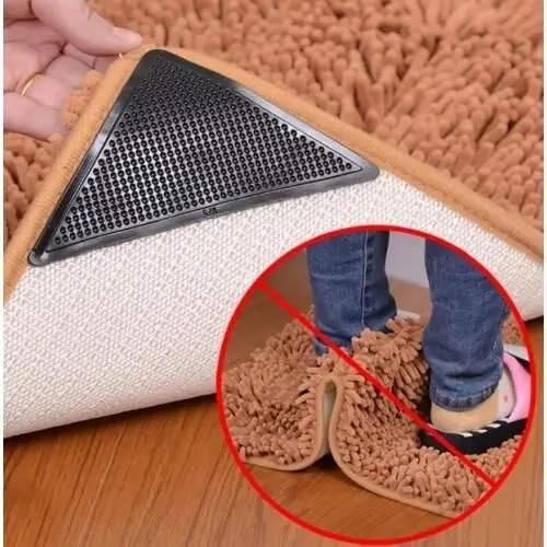 Кутові тримачі для килимів на липучках Ruggies ∙ Набір липучок для паласу, 4 шт. - мініатюра 3