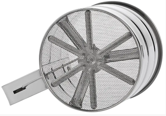 Кружка – сито для борошна ∙ Ручний просіювач з нержавіючої сталі, 500 мл - мініатюра 5