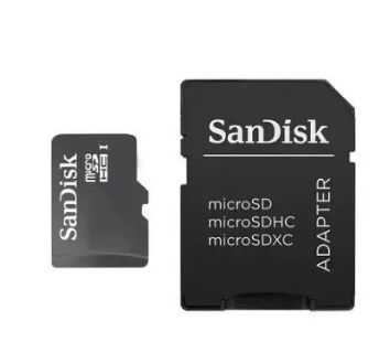 Карта пам'яті SanDisk MicroSD 08GB10 with Adapter - мініатюра 3