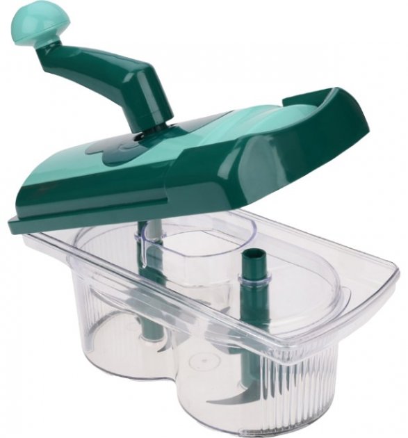 Овочерізка Nicer Dicer Twist ∙ Ручне механічне мультирізання – подрібнювач Найсер Дайсер Твіст - мініатюра 2