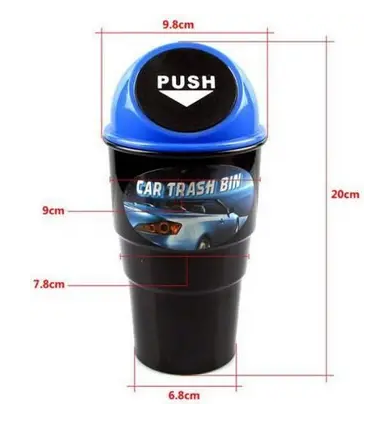 Автомобільне відро для сміття Car Trash Bin - мініатюра 4