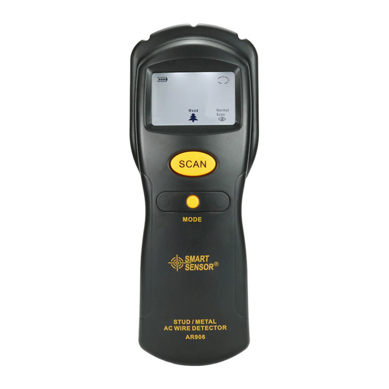 Шукач проводів AR906 ∙ Професійний металошукач – детектор прихованої проводки із селективним сенсором струму - мініатюра 2