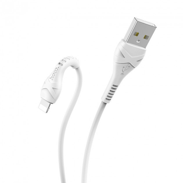 Кабель HOCO X37 USB to Micro 2.4A Apple iPhone Cool power Lightning ∙ Зарядний провід для айфона Charging data cable