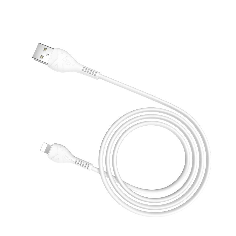 Кабель HOCO X37 USB to Micro 2.4A Apple iPhone Cool power Lightning ∙ Зарядний провід для айфона Charging data cable - мініатюра 4
