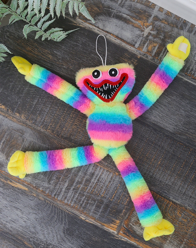 Хагі Ваги Райдужний Huggy Wuggy Poppy Playtime М'яка дитяча іграшка - мініатюра 3