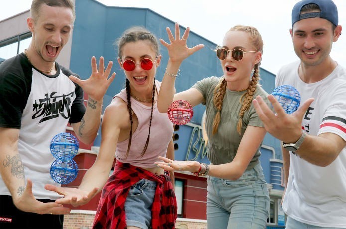 Літаюча куля Flynova PRO Спіннер - бумеранг з LED підсвіткою - мініатюра 7