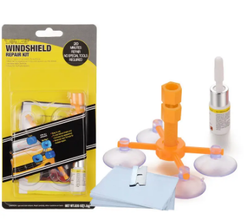 Комплект для ремонту лобового скла Windshield ∙ Ремкомплект для видалення сколів та тріщин скла