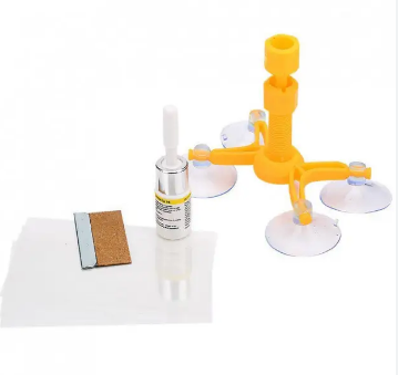 Комплект для ремонту лобового скла Windshield ∙ Ремкомплект для видалення сколів та тріщин скла - мініатюра 3