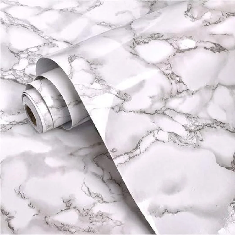 Самоклеюча плівка Supretto Мармур ∙ Самоклейка для поверхонь, 200x60 см - мініатюра 2