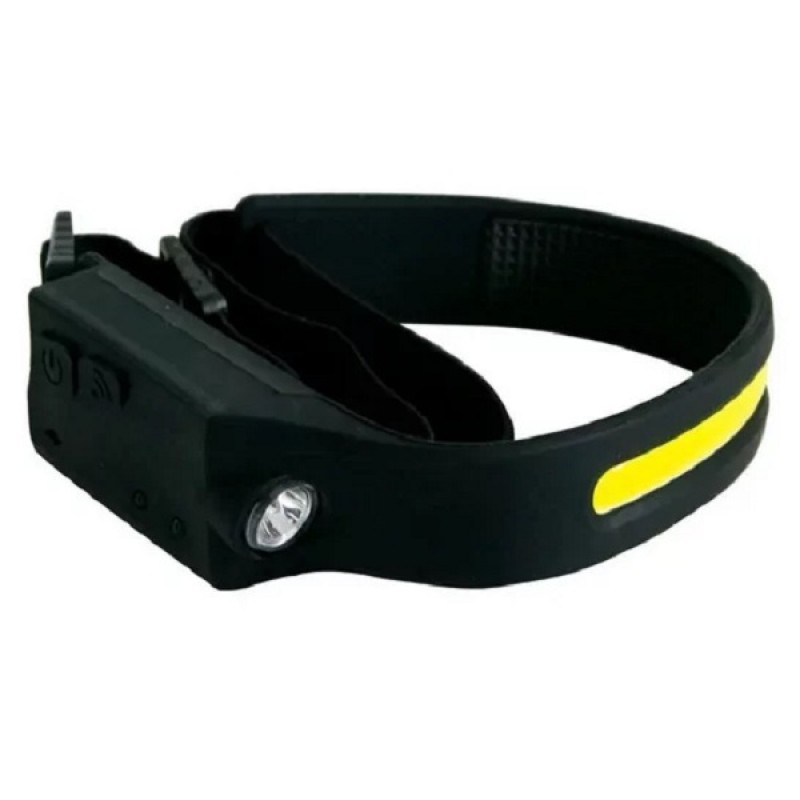 Налобний ліхтар BAILONG BL-G28 XPE+COB ∙ Акумуляторний ліхтарик ∙ USB/Type-C зарядка - мініатюра 3