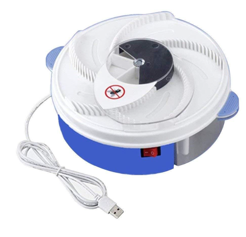 USB пастка для комах Electric Fly Trap Mosquitoes ∙ Приманка – знищувач комарів, мух та ґедзів - мініатюра 4