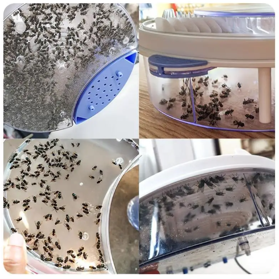 USB пастка для комах Electric Fly Trap Mosquitoes ∙ Приманка – знищувач комарів, мух та ґедзів - мініатюра 5