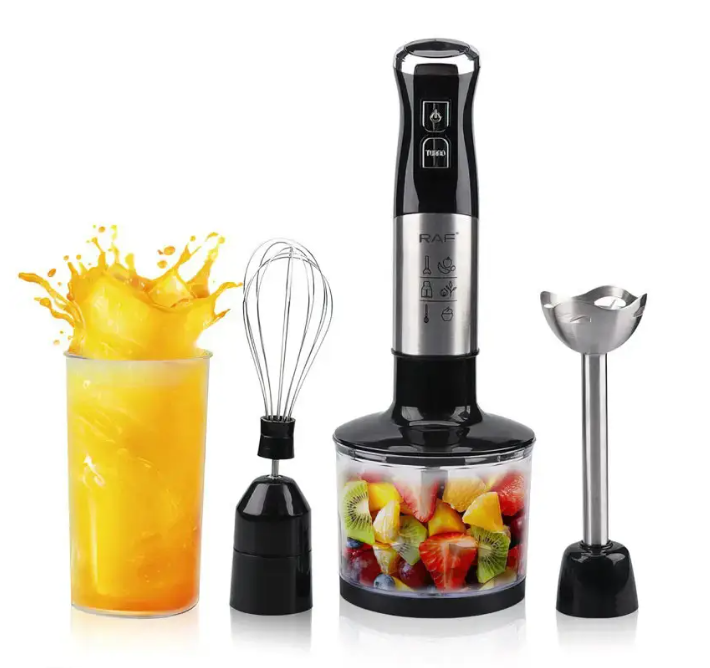 Кухонний занурювальний блендер RAF R 326 ∙ Стаціонарний ручний чоппер, 800 Вт