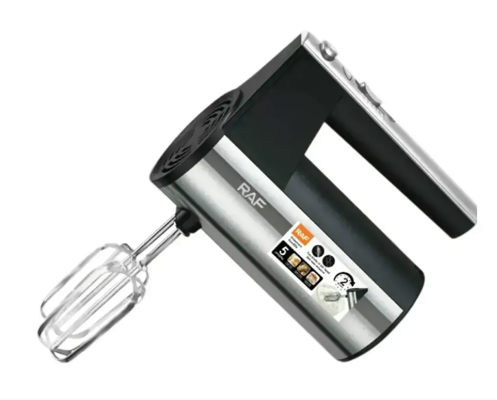 Портативний ручний міксер RAF R-6629 ∙ 5 швидкостей ∙ 800 Вт