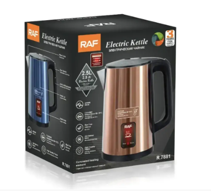 Електрочайник RAF R7881 ∙ Чайник електричний, 2,5 л ∙ 2000Вт - мініатюра 2