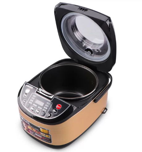 Багатофункціональна мультиварка RAF R988 5л ∙ Рисоварка ∙ Пароварка ∙ Фритюр - мініатюра 3