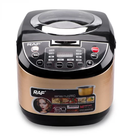 Багатофункціональна мультиварка RAF R988 5л ∙ Рисоварка ∙ Пароварка ∙ Фритюр - мініатюра 4