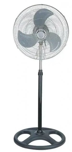 Вентилятор WX-1807 3 в 1 підлоговий / настільний / настінний з металевими лопатями ∙ 3 швидкості ∙ 200 Вт - мініатюра 2
