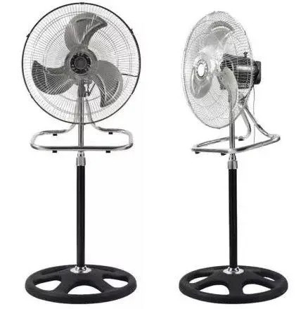 Вентилятор WX-1807 3 в 1 підлоговий / настільний / настінний з металевими лопатями ∙ 3 швидкості ∙ 200 Вт - мініатюра 3
