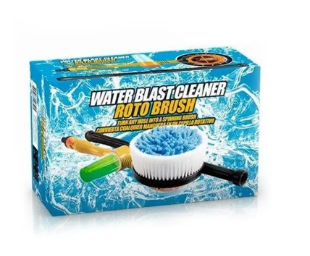 Насадка - щітка, що обертається для шланга Water Blast Cleaner Roto Brush високого тиску з резервуаром для миючого засобу - мініатюра 6