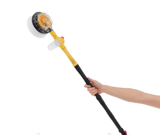 Насадка - щітка, що обертається для шланга Water Blast Cleaner Roto Brush високого тиску з резервуаром для миючого засобу - мініатюра 7