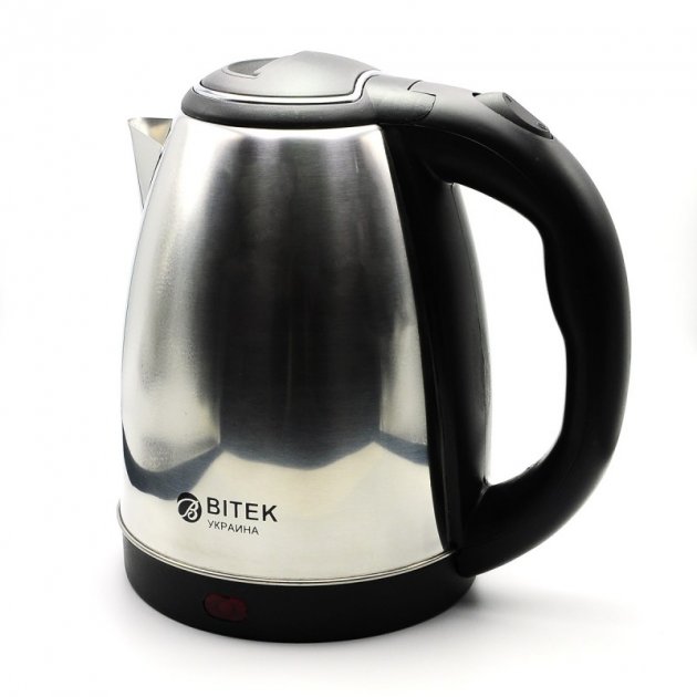 Електричний чайник BITEK BT-7001 Електрочайник дисковий з нержавіючої сталі, 2000Вт, 2 л - мініатюра 2
