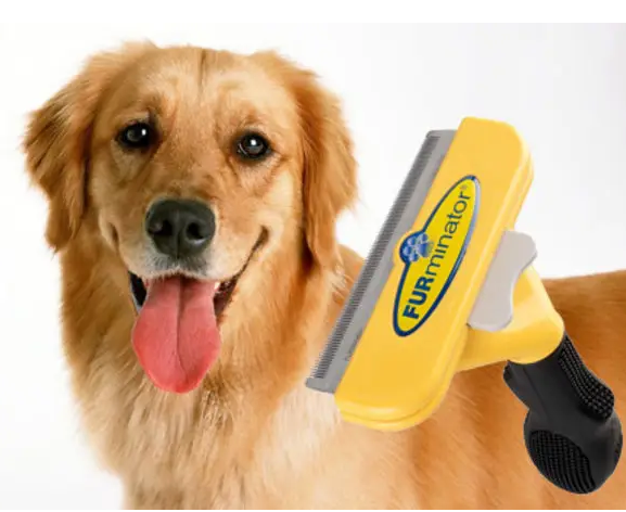 Фурмінатор FURminator L для вичісування шерсті та підшерстя тварин для котів та собак, 10 см - мініатюра 5