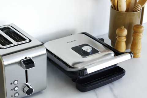 Притискний гриль MAGIO MG-371 ∙ Настільний контактний гриль – прес, 2200 Вт - мініатюра 3