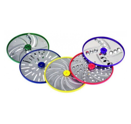 Кухонний подрібнювач Roto Champ ∙ Овочерізка - мультислайсер для нарізування та подрібнення овочів та фруктів 4 в 1 з контейнером - мініатюра 3