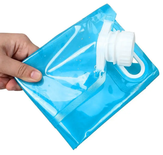 Пластикова каністра - пакет для води 10 л ∙ Складна похідна ємність для рідин - мініатюра 6