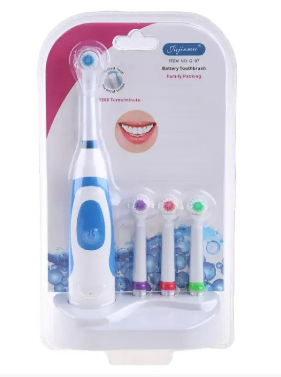 Електрична зубна щітка Electric ToothBrush 4 в 1 зі знімними насадками - мініатюра 5