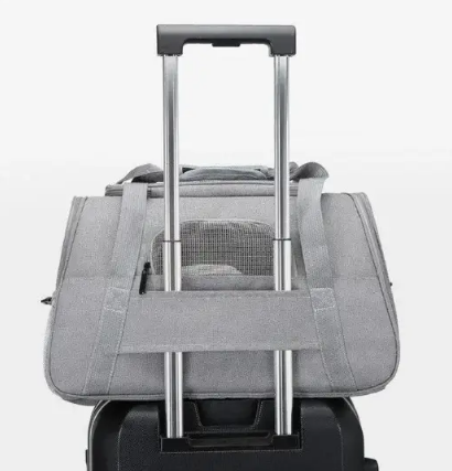 Сумка - переноска для домашніх тварин ∙ Будиночок з віконцями для транспортування кішок, собак, кролів - мініатюра 4