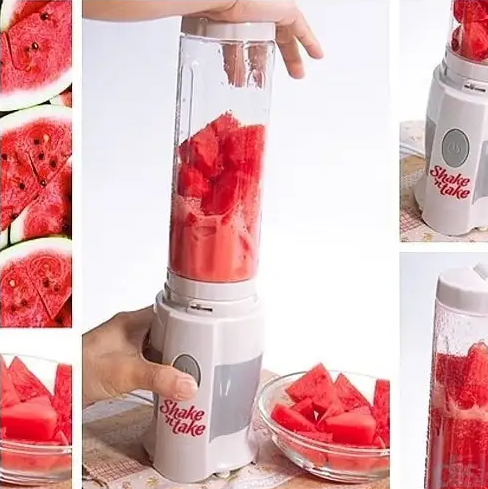 Блендер - шейкер Shake n Take для коктейлів та смузі ∙ Портативний шейкер зі склянкою, 300 мл - мініатюра 2