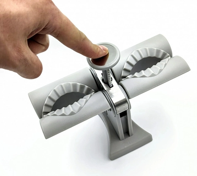 Машинка – прес для приготування вареників та пельменів Dumpling mold ∙ Автоматична форма для ліпки тіста