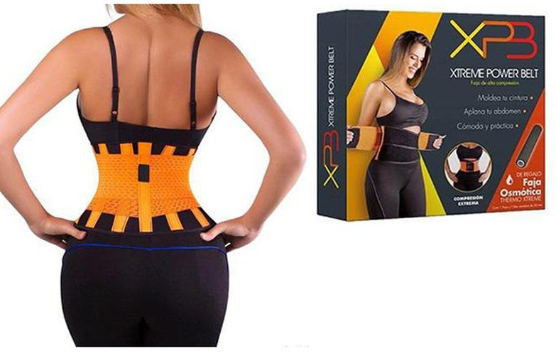 Пояс для схуднення Xtreme Power Belt Утягуючий корсет для схуднення і корекції фігури - мініатюра 4