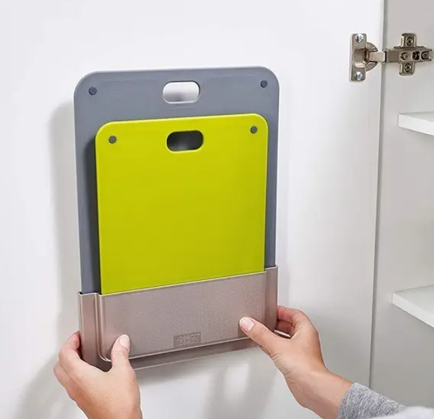 Набір обробних дошок Joseph Joseph DoorStore в підвісній кишені для зберігання ∙ Кухонна дошка, комплект з 2 шт. - мініатюра 5