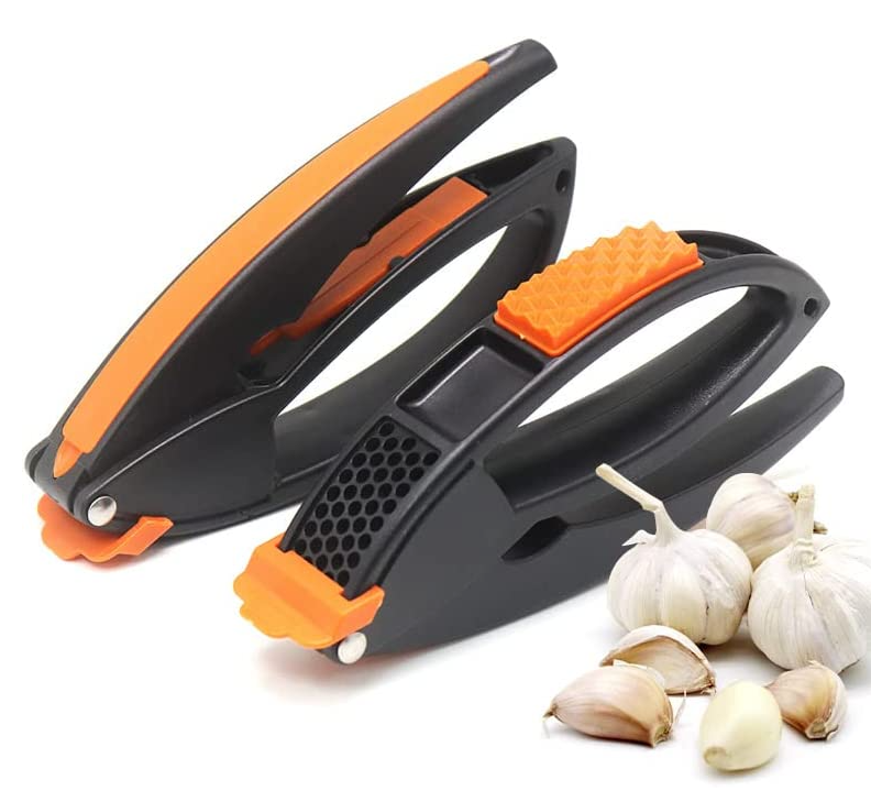 Прес для часнику Multifunctional Garlic Presser Часничниця + ніж для чищення овочів + паличка для очищення преса