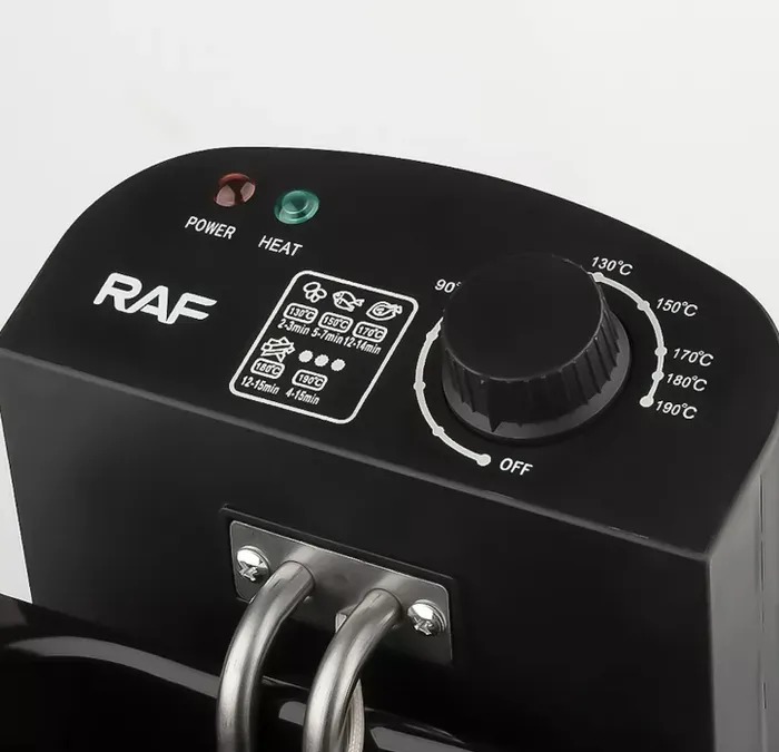 Фритюрниця RAF R.5229 Домашній електричний фритюр, 1000 Вт - мініатюра 2