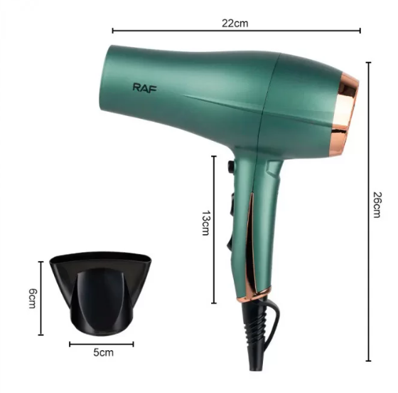 Професійний фен для волосся Domotec MS-409В з насадкою – концентратором, 2200 Вт - мініатюра 4