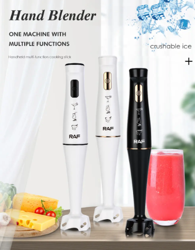 Занурювальний блендер із чашею RAF R.312B 4 в 1, 800 Вт - мініатюра 2