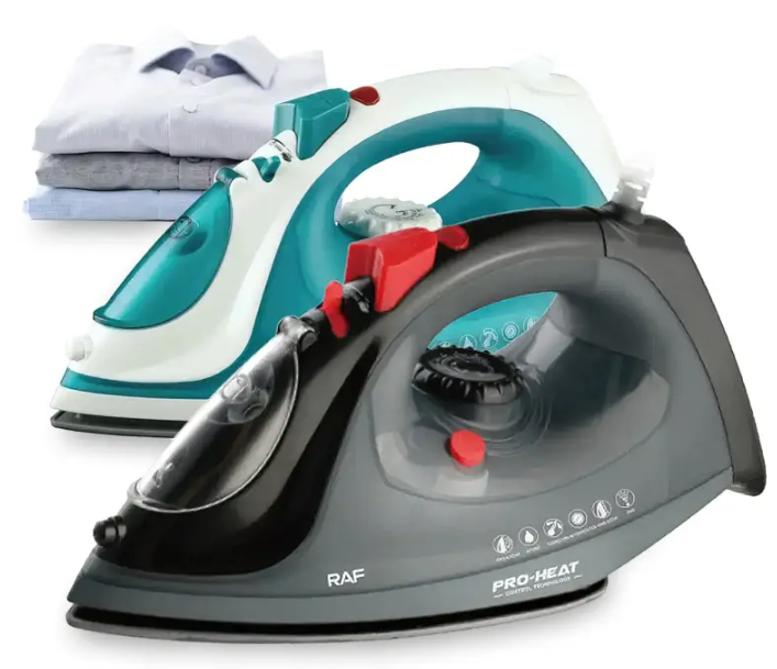 Парова керамічна праска RAF R. 1245G з вертикальним відпарюванням, 1800 Вт - мініатюра 2