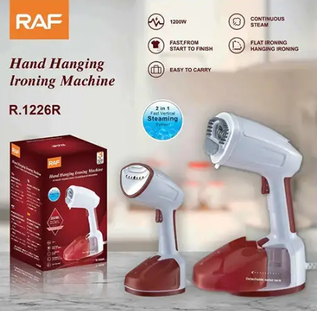 Ручний відпарювач для одягу RAF-R.1226 Вертикальна парова праска пароочисник - мініатюра 3