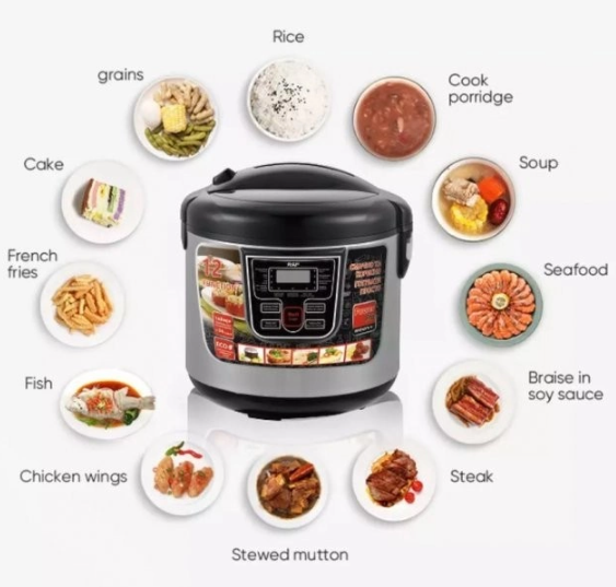 Мультиварка RAF 166B 12 програм, 900 Вт - мініатюра 3