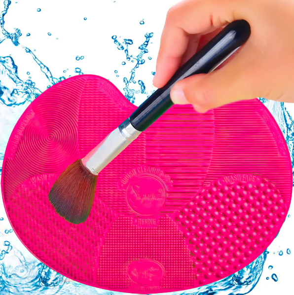 Силіконовий килимок Brush Spa для миття косметичних пензлів для макіяжу - мініатюра 5